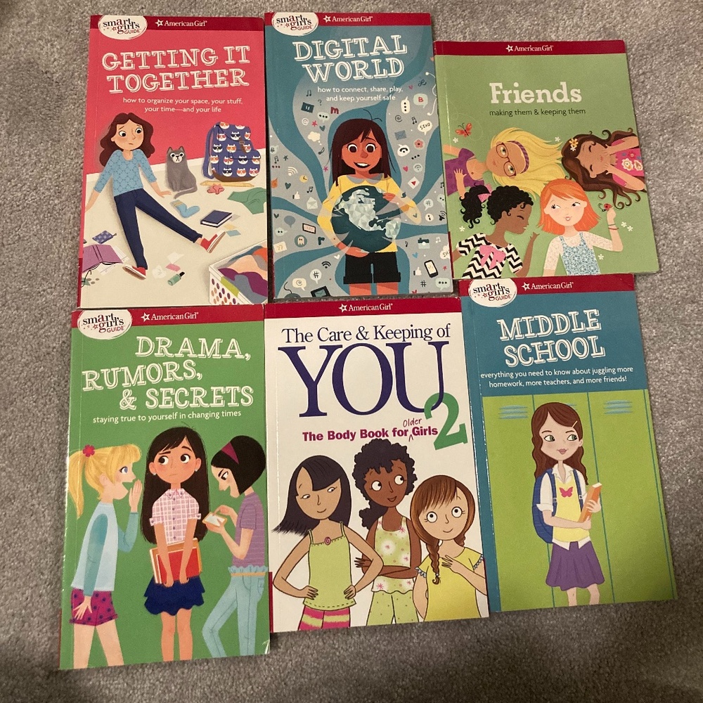 American Girl “Smart Girl’s Guide” book bundle